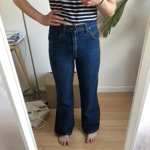 Perfect Vintage Boot Cut Lee Jeans - Picture 2 of 7